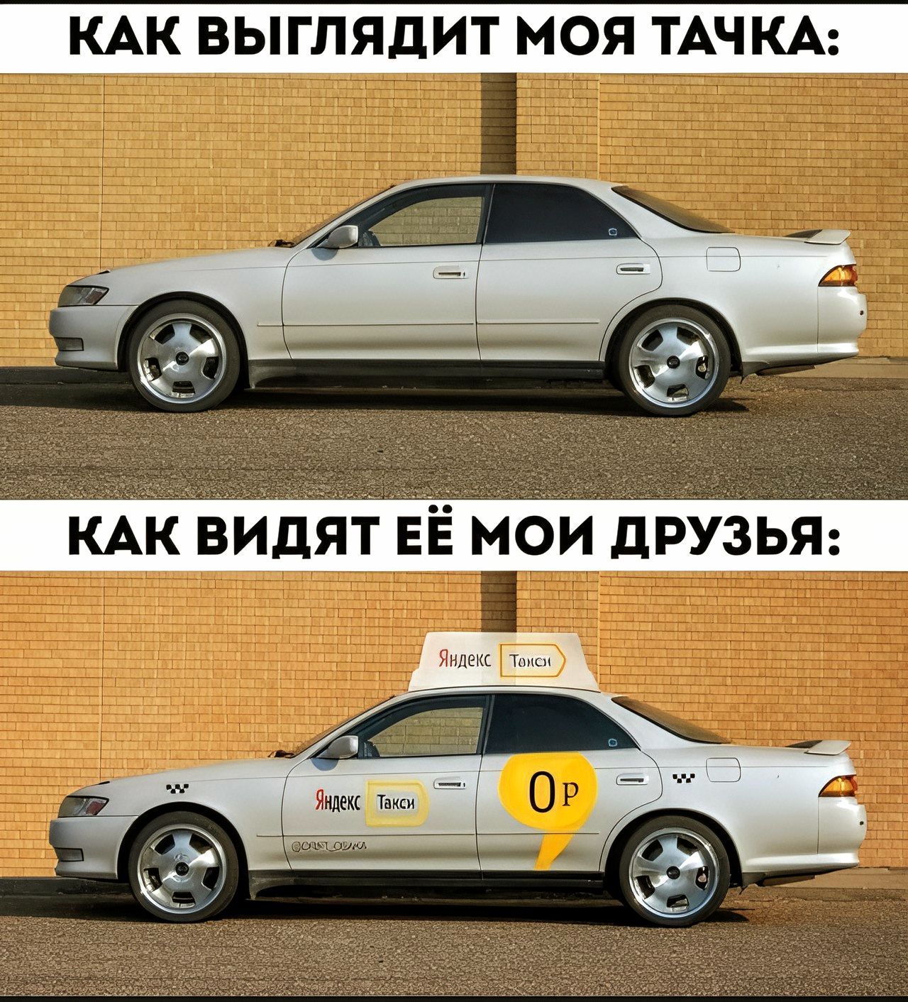 КАК ВЫГЛЯДИТ МОЯ ТАЧКА: 
КАК ВИДЯТ ЕЁ МОИ ДРУЗЬЯ: