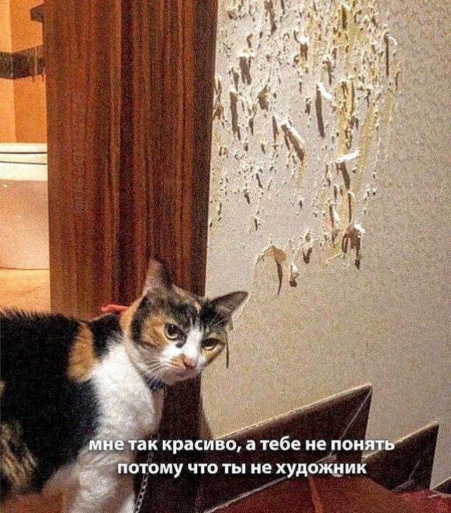 мне так красиво, а тебе не понять потому что ты не художник