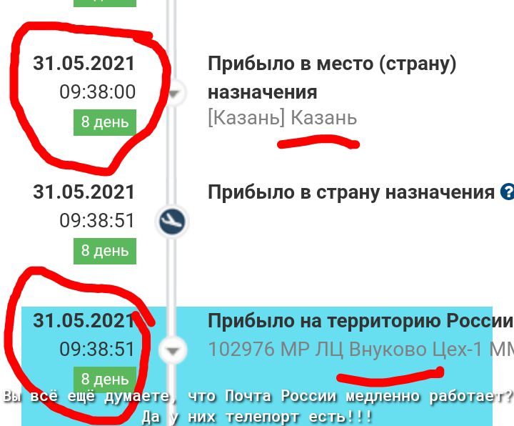 31051021 Прибыпо в место прану 09 33 ПО назначения Кыднщ 31052021 Прибыла в страну назначения 09 за 51 Прибыла на территорию России Н_нымм авг мы п и эти ээйшцы р тыщ