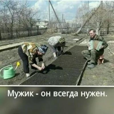 Мужик он всегда нужен