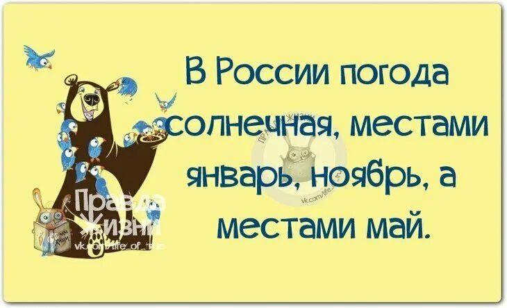 В России погода опнецная местами январь ноябрь а местами май