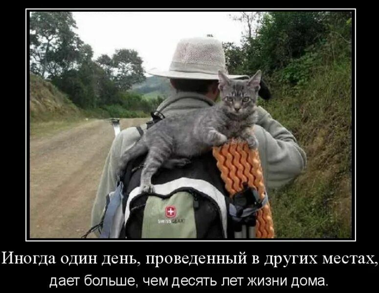 Иногда один день, проведенный в других местах, дает больше, чем десять лет жизни дома.