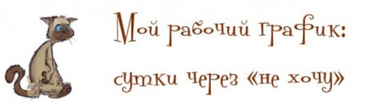 Мой рабочий график: сутки через «не хочу»