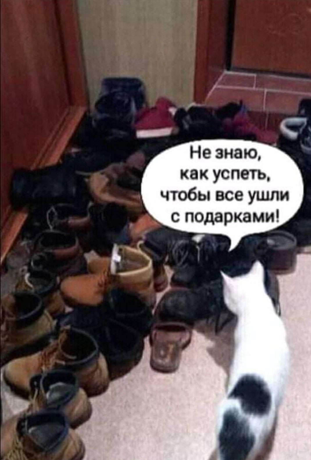 Не знаю, как успеть, чтобы все ушли с подарками!