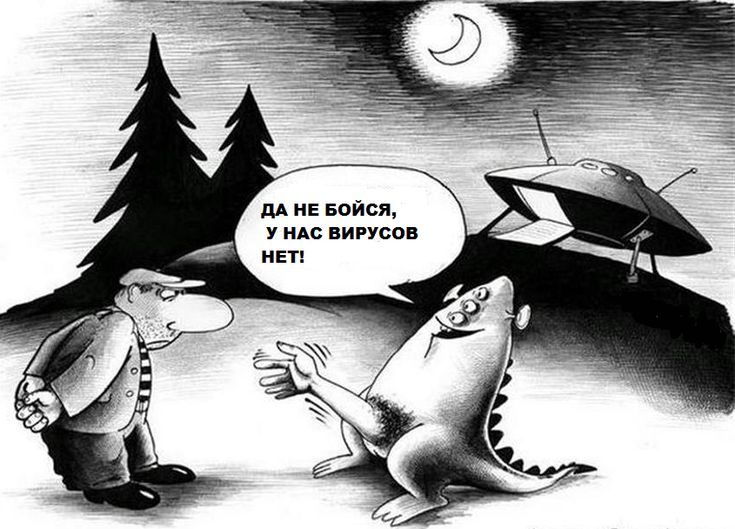 ДА НЕ БОЙСЯ, У НАС ВИРУСОВ НЕТ!