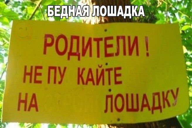 РОДИТЕЛИ ! НЕ ПУ КАЙТЕ НА ЛОШАДКУ