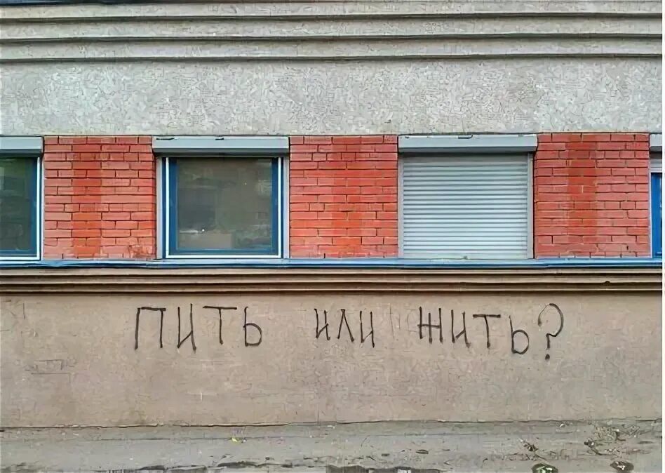 ПИТЬ ИЛИ ЖИТЬ?
