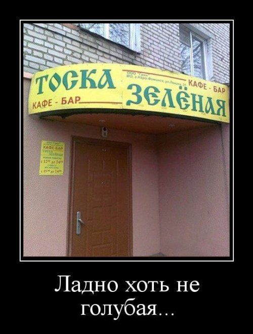 Ладно хоть не голубая...