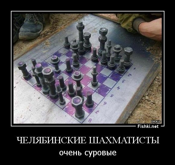 Челябинские шахматисты очень суровые