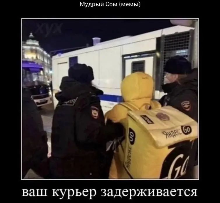 Мудрый Сом (мемы)
ваш курьер задерживается