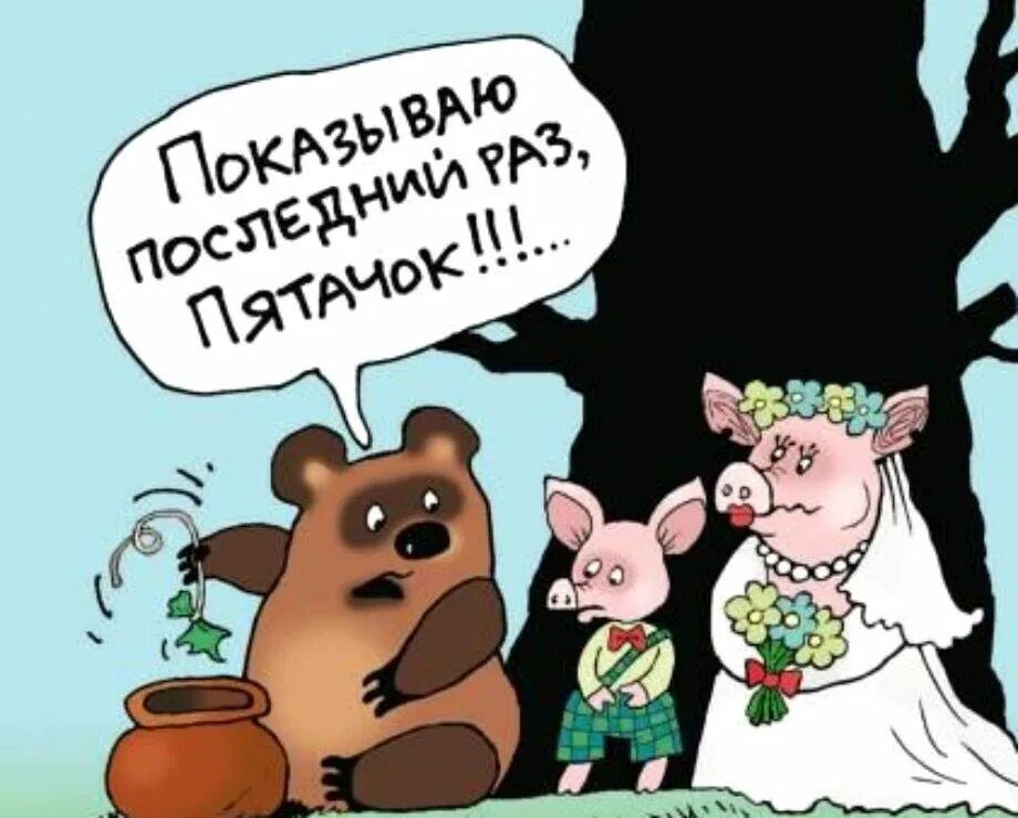 Показываю последний раз, Пятачок !!!!