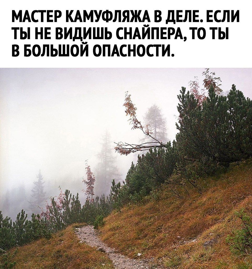 МАСТЕР КАМУФЛЯЖА В ДЕЛЕ. ЕСЛИ ТЫ НЕ ВИДИШЬ СНАЙПЕРА, ТО ТЫ В БОЛЬШОЙ ОПАСНОСТИ.