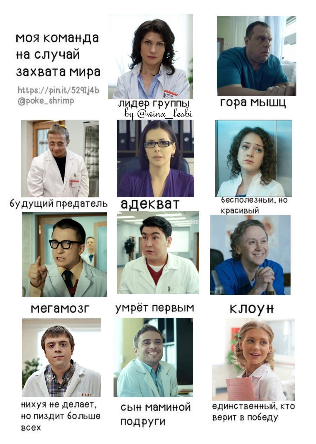 моя команда на случай захвата мира