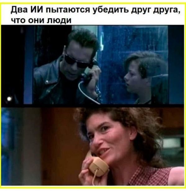 Два ИИ пытаются убедить друг друга, что они люди