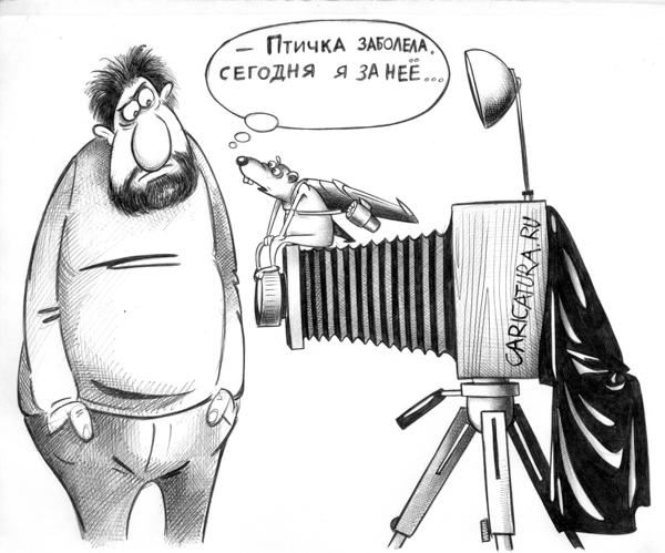 Птичка заболела. сегодня я за неё...