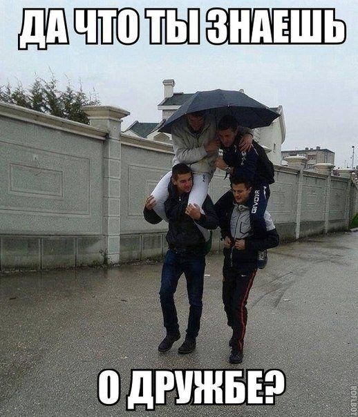 ДА ЧТО ТЫ ЗНАЕШЬ О ДРУЖБЕ?