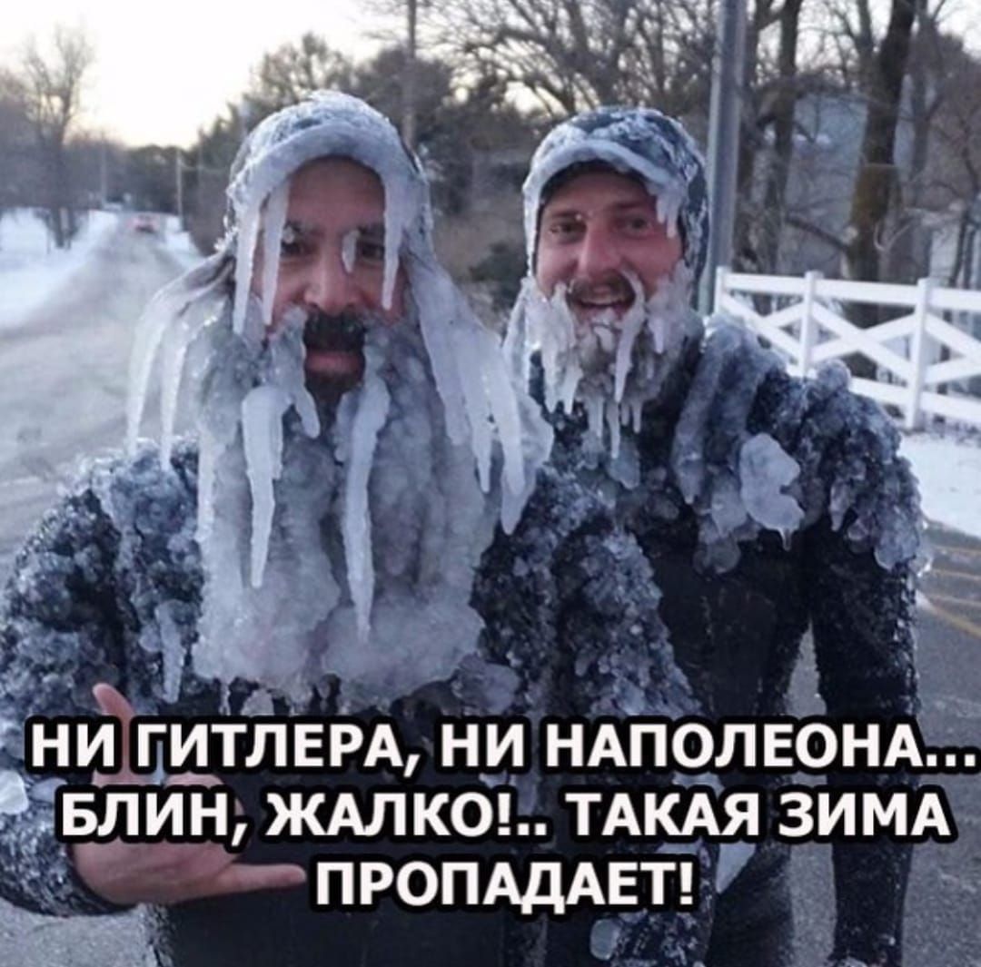 НИ ГИТЛЕРА, НИ НАПОЛЕОНА... БЛИН, ЖАЛКО! ТАКАЯ ЗИМА ПРОПАДАЕТ!