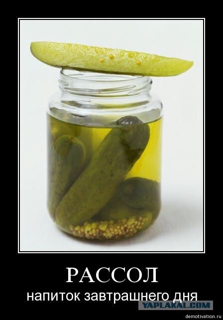 РАССОЛ напиток завтрашнего дня