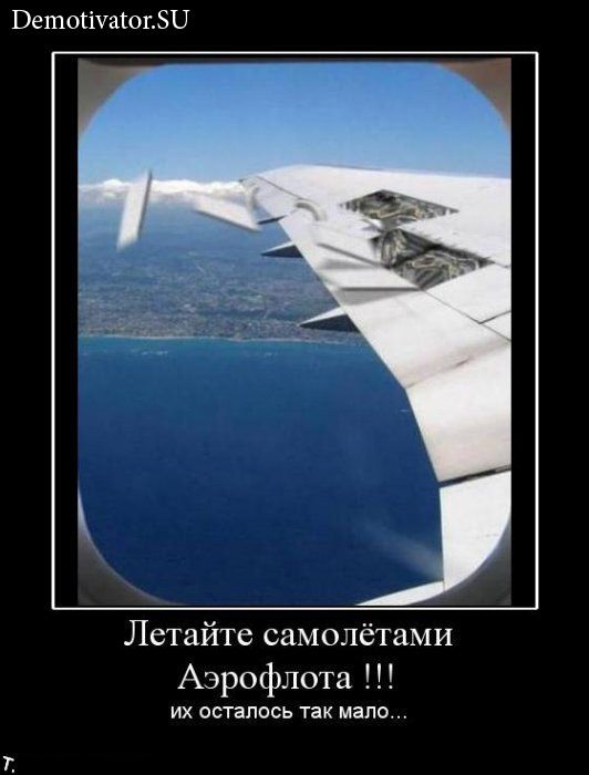 Летайте самолётами Аэрофлота !!! их осталось так мало...