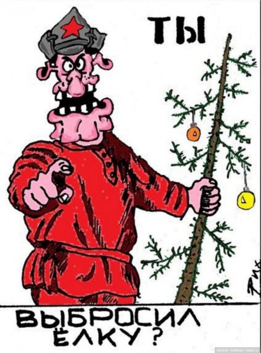 ТЫ ВЫБРОСИЛ ЁЛКУ?
