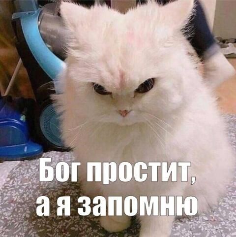 Бог простит, а я запомню