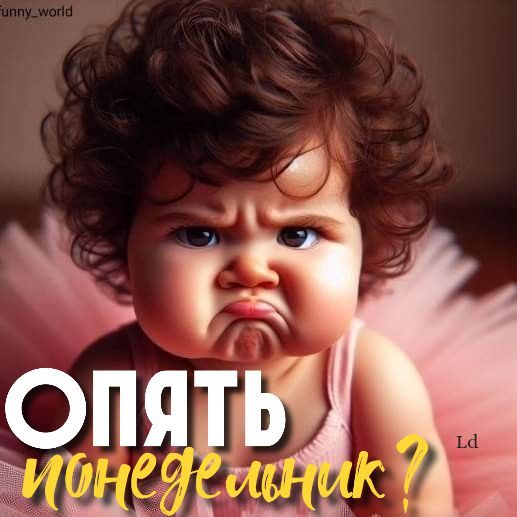 ОПЯТЬ понедельник?