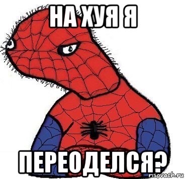 НА ХУЯ Я ПЕРЕОДЕЛСЯ?