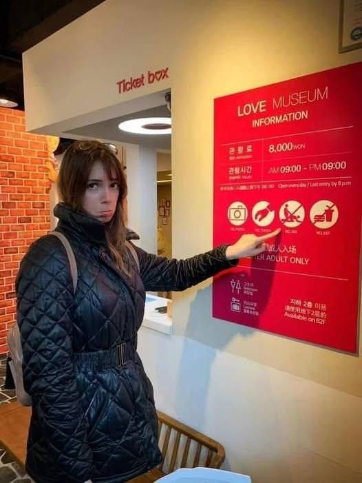LOVE MUSEUM INFORMATION

입장료: 8,000 원
운영시간: AM 09:00 - PM 09:00

no photography
no smoking
no outside foods

AGE ADULT ONLY