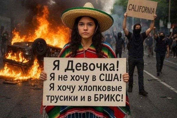 Я Девочка! Я не хочу в США! Я хочу хлопковые трусики и в БРИКС!