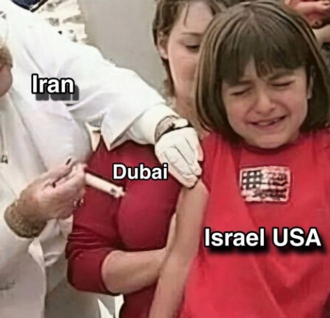 Iran\nDubai\nIsrael USA