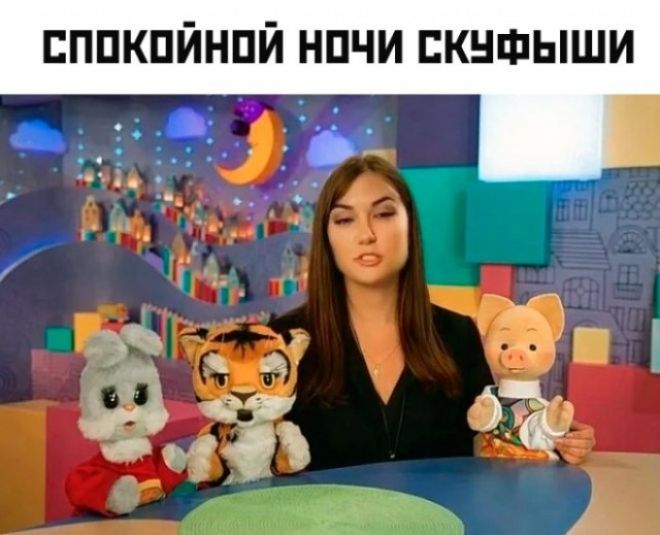 СПОКОЙНОЙ НОЧИ СКУФЫШИ