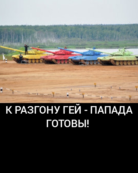 К РАЗГОНУ ГЕЙ ПАПАДА ГОТОВЫ