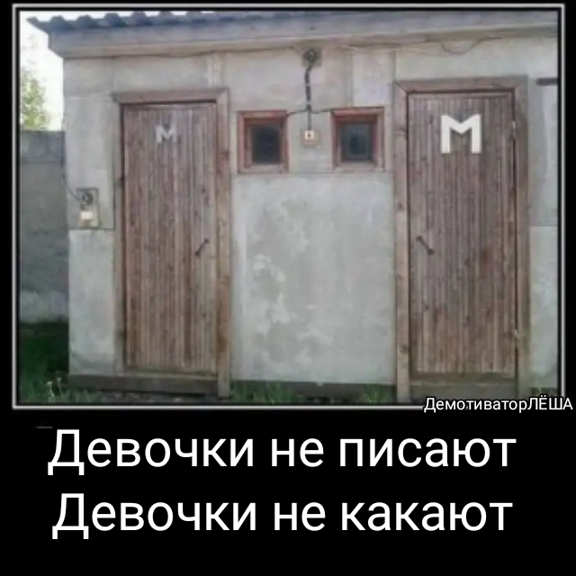 Девочки не писают Девочки не какают
