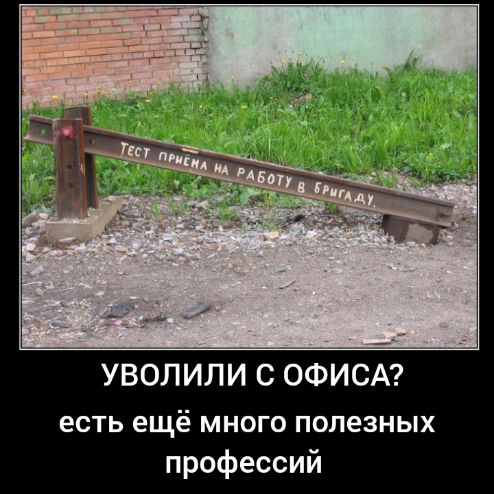 УВОЛИЛИ С ОФИСА есть ещё много полезных профессий