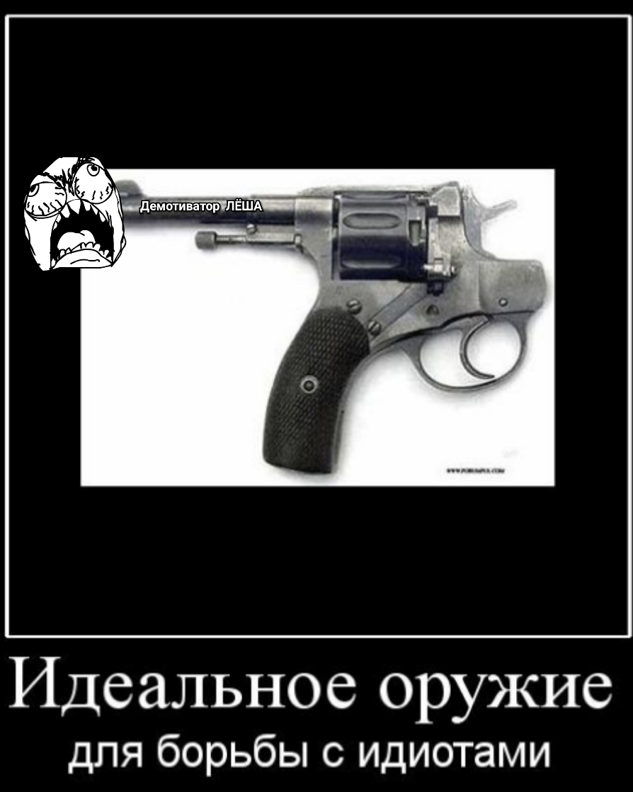 Идеальное оружие для борьбы с идиотами