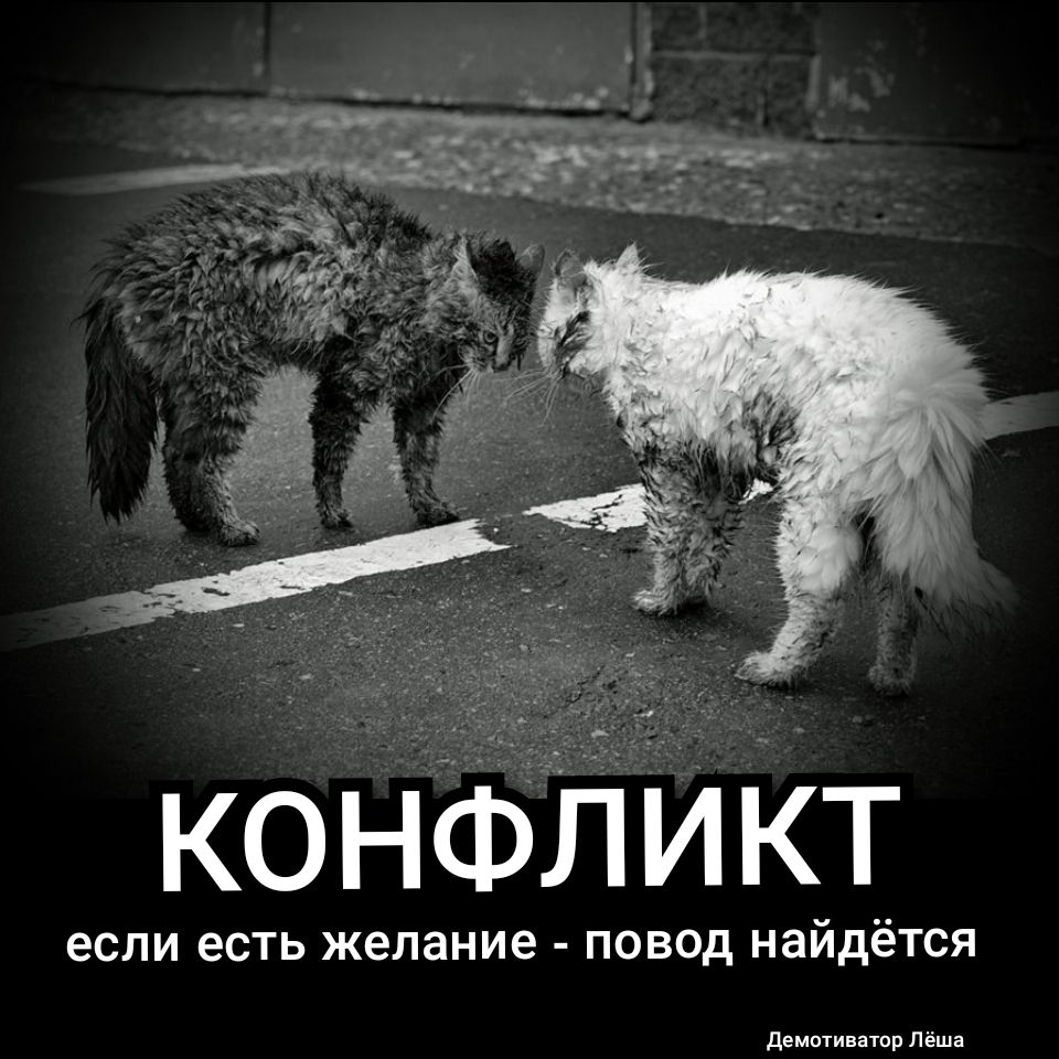 если есть желание повод найдётся демотиватор Лёша