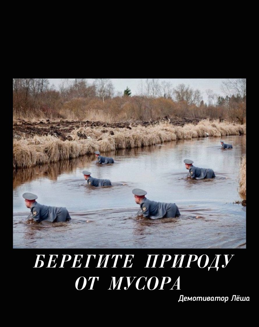 БЕРЕГИТЕ ПРИРОДУ ОТ МУСОРА Дематиацтор Лёша