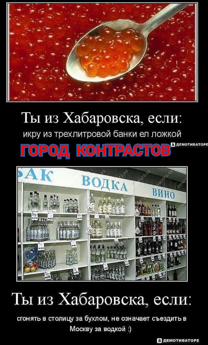 Ты из Хабаровска если икру из трехпитровой банки еп ложкой ГФРОД КФНТРАСТФВ Ф Ты из Хабаровска если сгонять в столицу за бухлом не означает съездить в Москву за водкой имет ппц