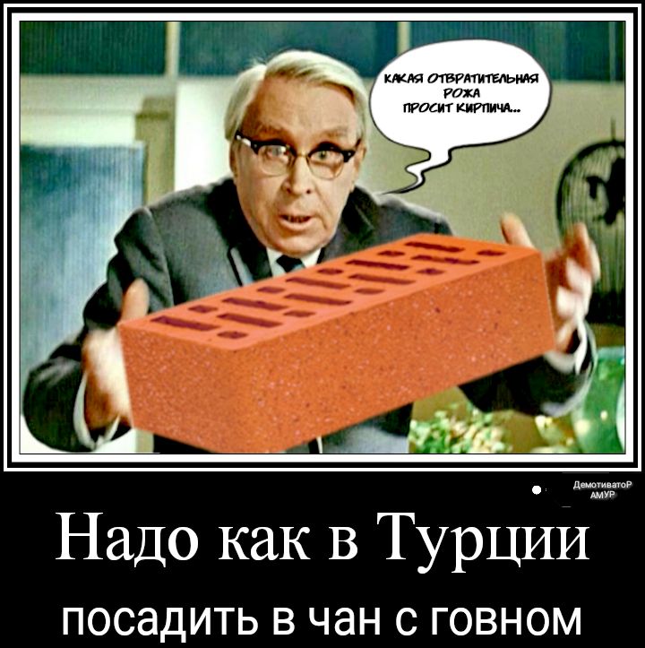 Надо как В ТурЦИИ ПОСЭДИТЬ В ЧЭН С ГОВНОМ