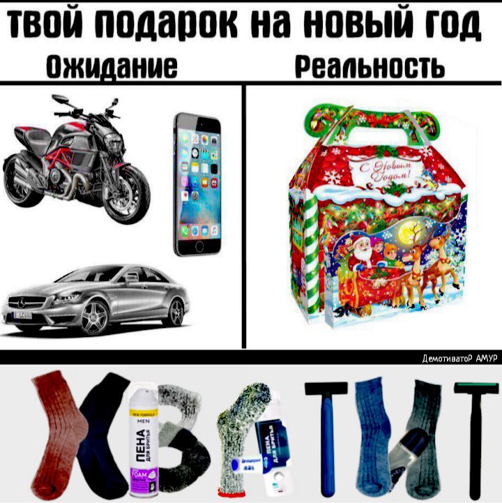 ТВПЙ Подапок на НПВЫЙ тд ожи ание Реальность
