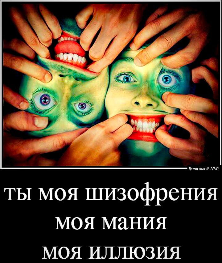 ты моя шизофрения моя мания моя иллюзия