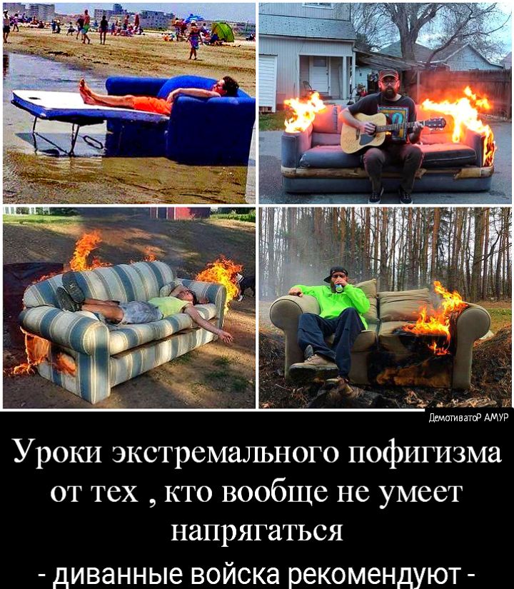 шмотват АМУР Уроки экстремального пофигизма от тех кто вообще не умеет напрягаться диванные войска рекомендуют