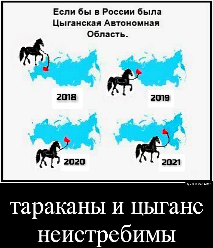 Если бы в России была Цыганская Автономная Область 2019 тараканы И цыгане неистребимы