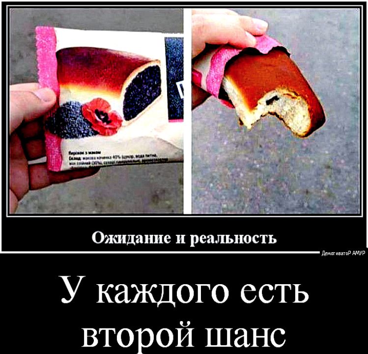 Ожида ине И реальность У каждого есть вто ой шанс
