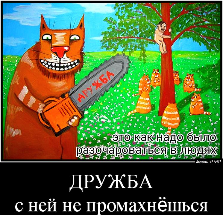 ДРУЖБА с ней не промахнёшься