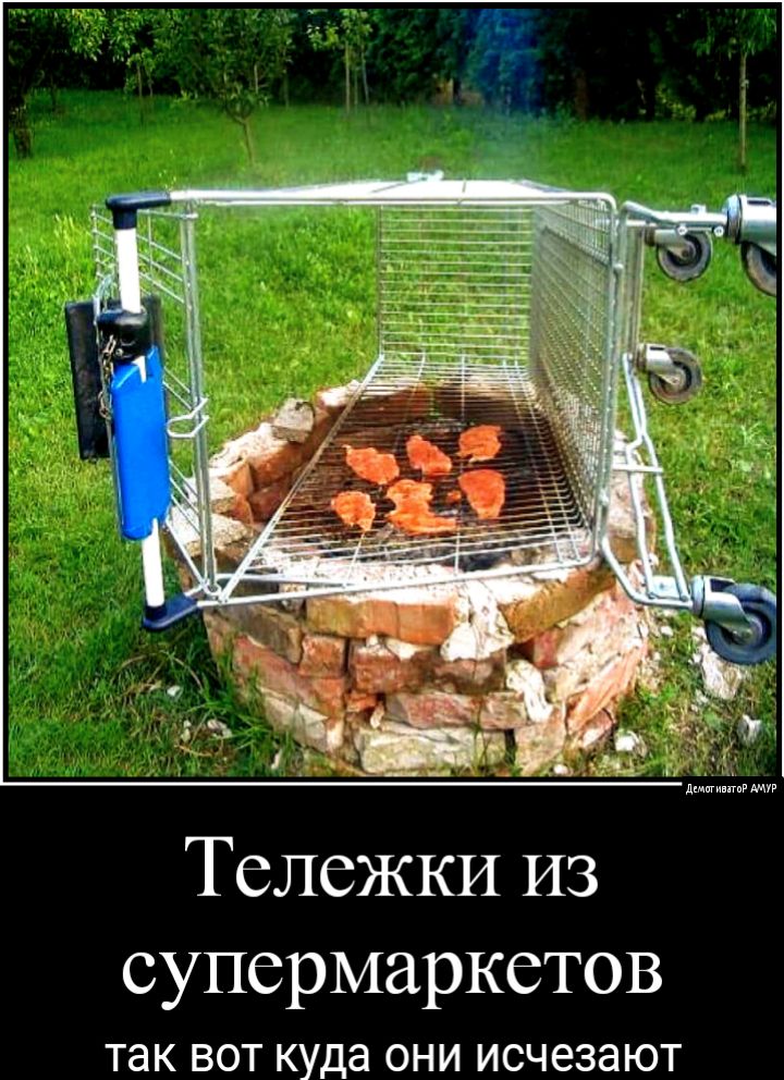 Тележки ИЗ супермаркетов так ВОТ куда ОНИ ИСЧЭЗЭЮТ