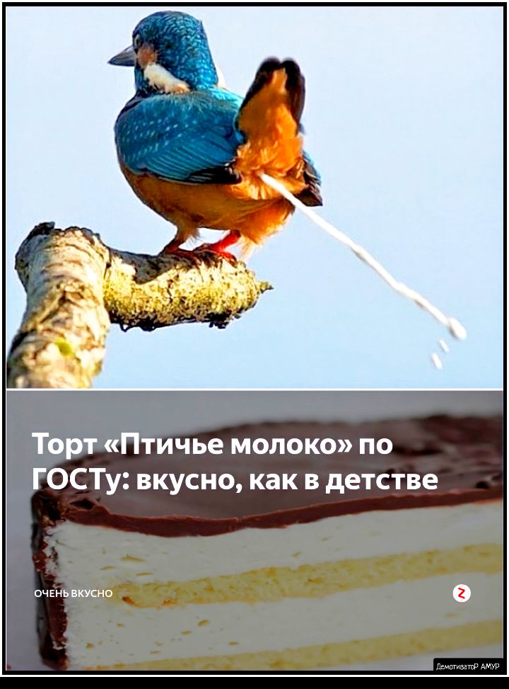 Торт Птичье молоко по ГОСТу вкусно как в детстве очень вкусно
