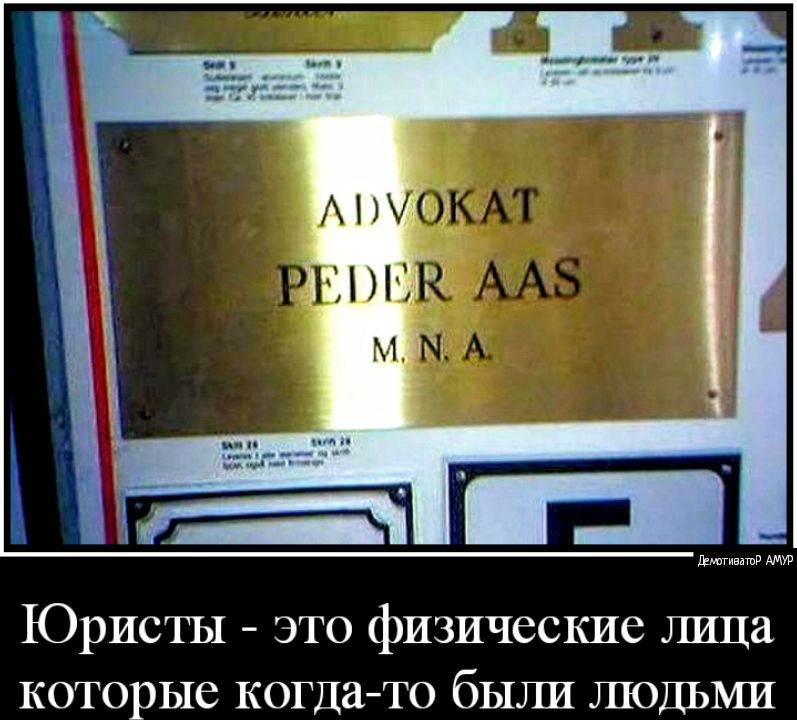 Юристы это физические лица которые когда то были тодьми