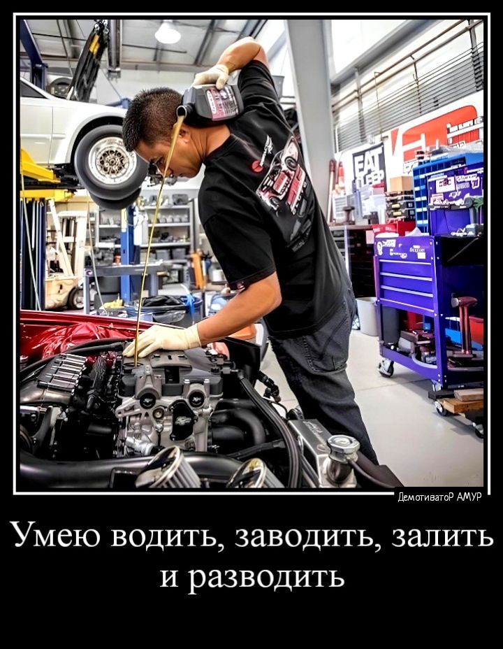 им Умею водить заводить залить и разводить