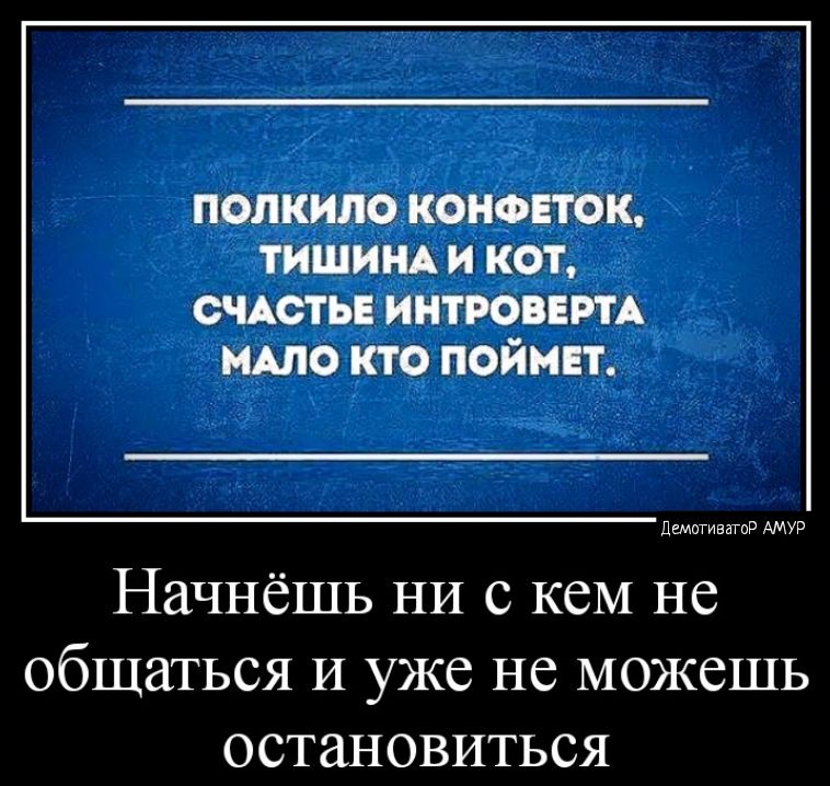 полкило копоти тиши и кот шать ИНТРОВЕПА МАЛО КТО ПОЙМЕТ Начнёшь ни с кем не общаться и уже не можешь остановиться